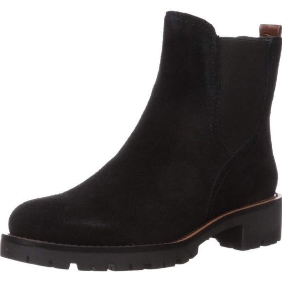 Sam Edelman Shoes - Sam Edelman | Jaclyn Boots Black Waterproof Suede | Great Condition